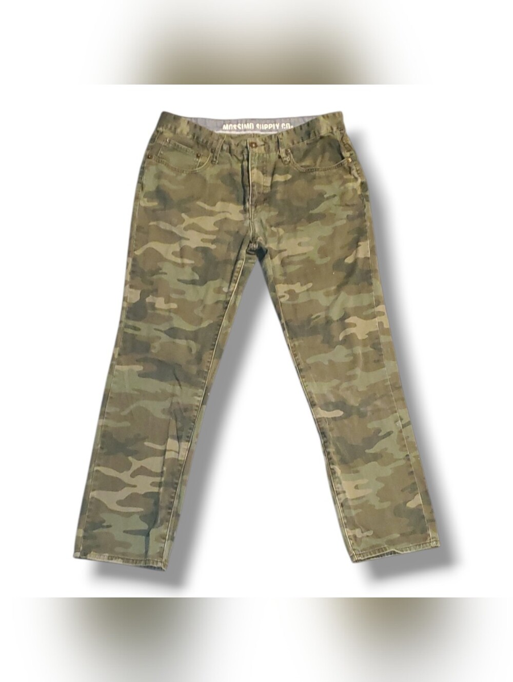 Mossimo Supply Co. Men's Camo Utility Pants - Green